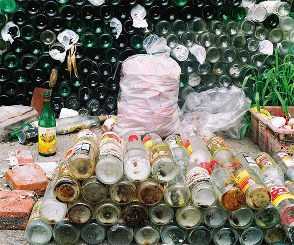回收瓶類玻璃
